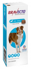 	Bravecto® Azul Masticable 1000 mg Antiparasitario para Perros de 20 a 40 kg